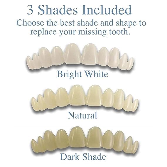 Click to open expanded view KYKHT Moldable Teeth Veneers wth Adhesive Fitting Beads Temporary False Teeth Health & Beauty Oral Care Whitening Soft Materiall