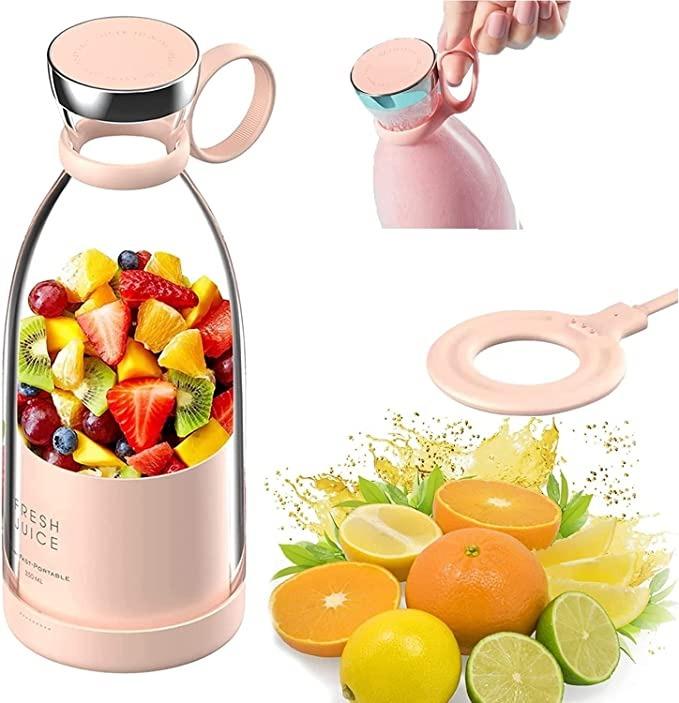 Fresh Juice Portable Blender 350ML  Grinder For Smoothie or Shakes, Mini Juicer
