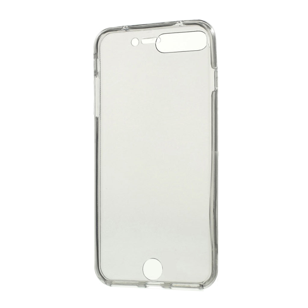 Ultra Slim Hybrid Case TPU Panel Case Cover Back for  iPhone 7 Plus Clear Gray