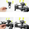 Motorcycle Bike Holder Stand Handlebar Mount for Cell Phone Black