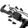 Motorcycle Bike Holder Stand Handlebar Mount for Cell Phone Black