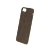 Luxury Thin PU Leather Back Skin Case Cover For iPhone 7 Khaki