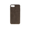 Luxury Thin PU Leather Back Skin Case Cover For iPhone 7 Khaki