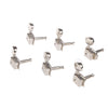 3R + 3L Electric Guitar Parts Tuning Pegs Tuners String Machine Heads Silver