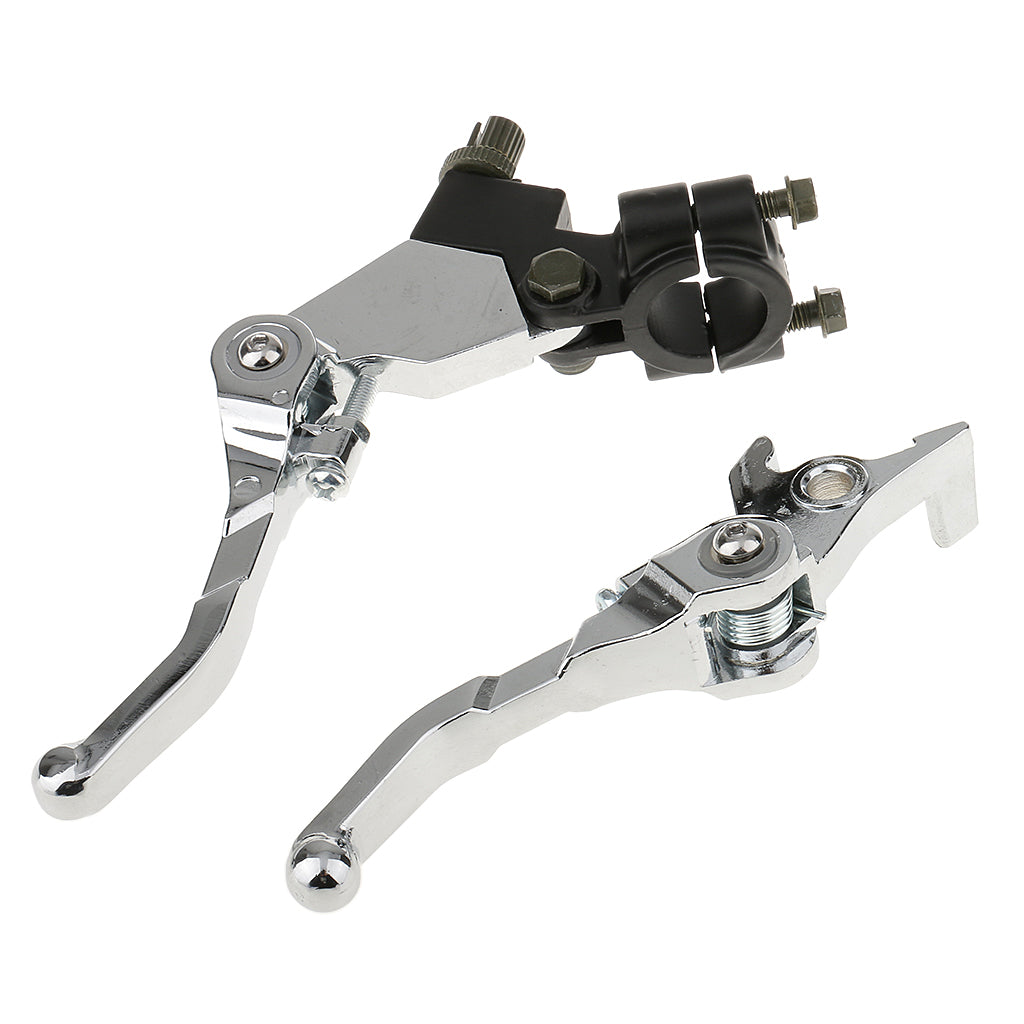 2 Pieces Adjustable Brake Clutch Lever Motorcycle Brake Clutch Levers 22MM