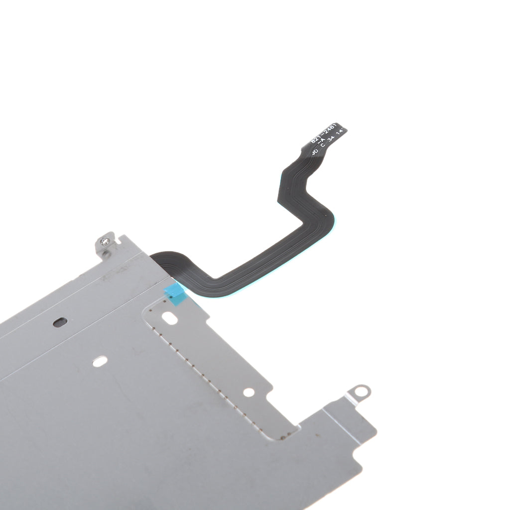 Metal Backplate Shield for iPhone 6 LCD Metal Heat Plate & Home Extend Flex Cable 4.7'' Back Plate