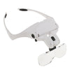 5 Lens Headset Magnifying Glass LED Lamp for Eyelash Extension Microblading