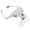 5 Lens Headset Magnifying Glass LED Lamp for Eyelash Extension Microblading