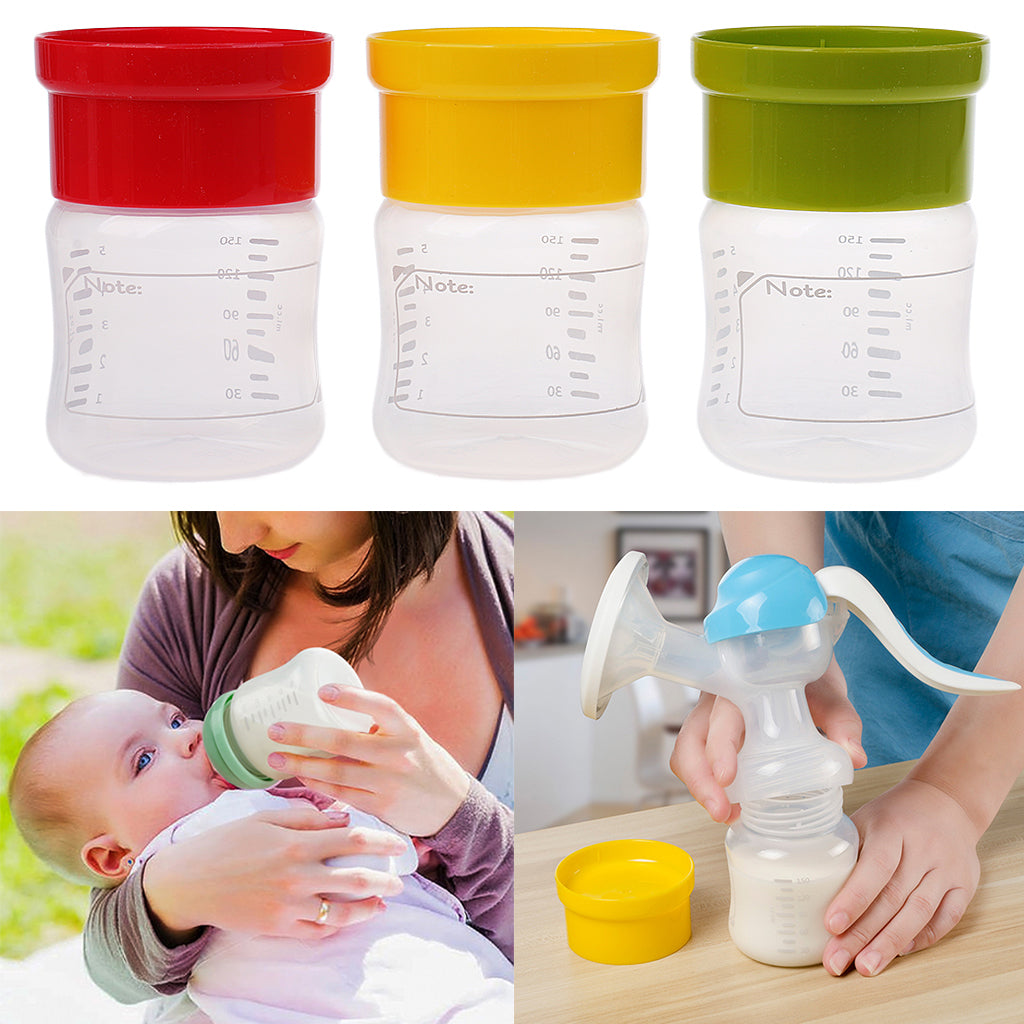 BPA Free Wide Neck Breastmilk Collection Bottle Breastmilk Storage Cups