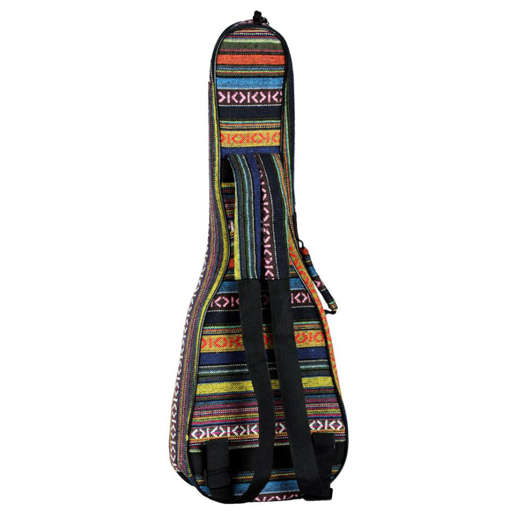 Soft Guitar Case Backpack Ukulele 23'' Bag w Shoulder Strap Carrying Gig Bag