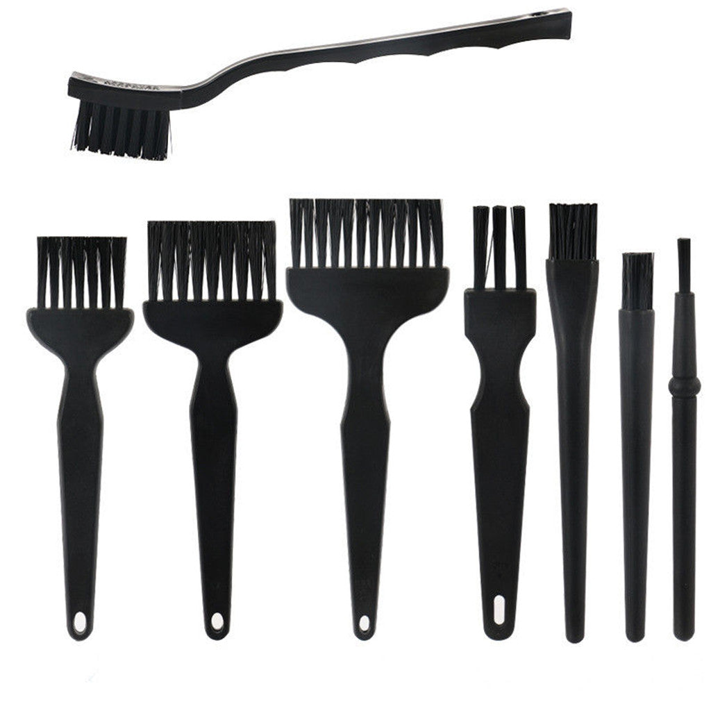 8 in 1 Plastic Nylon Anti Static Brushes Cleaning Keyboard Brush Hand Tools Kit