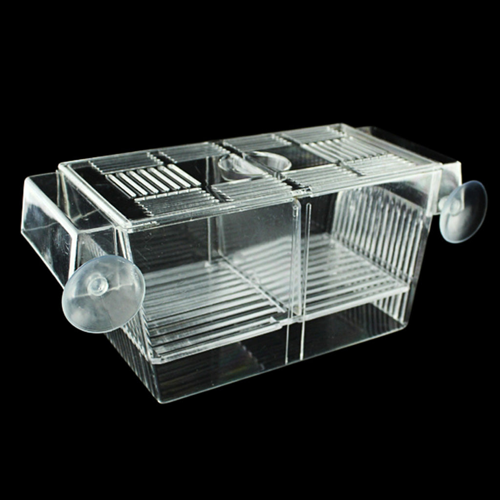 Self-floating Fish Breeder Case Breeding Box for Aquarium Fish Tank Hatchery