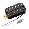 1Pc Black Guitar Bridge Humbucker Pickup w/ Screw Alnico V for Strat SG Accs