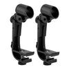 2pcs Clip On Drum Microphone Clamp Mic Mount Holder Adjustable Shockproof