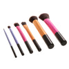 Set of 6 Eyeliner Eye Face Powder Contour Foundation Concealer Makeup Brush Make Up Brushes Kit