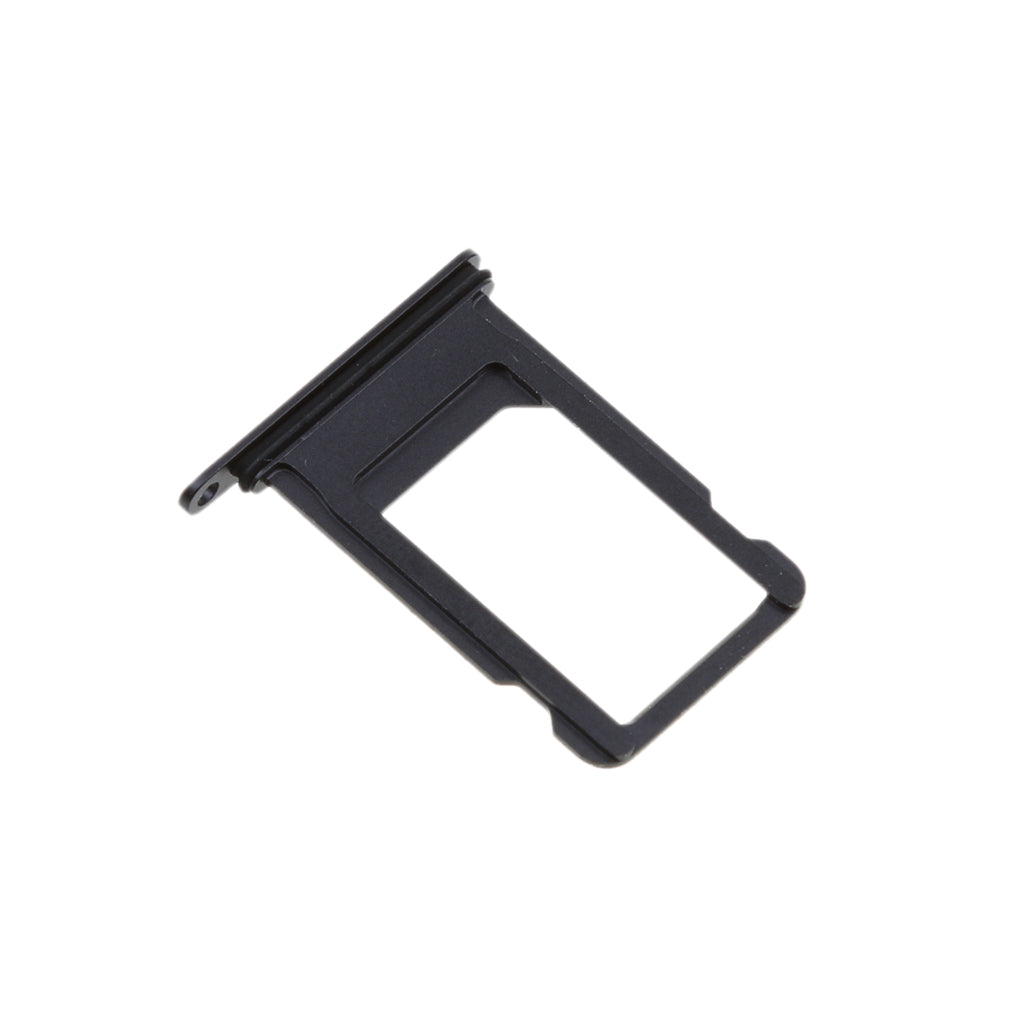 Nano SIM Card Holder Tray Slot for iphone 7 Replacement Part SIM Card Card Holder Adapter Socket Phone Accessories Tools Matte Black