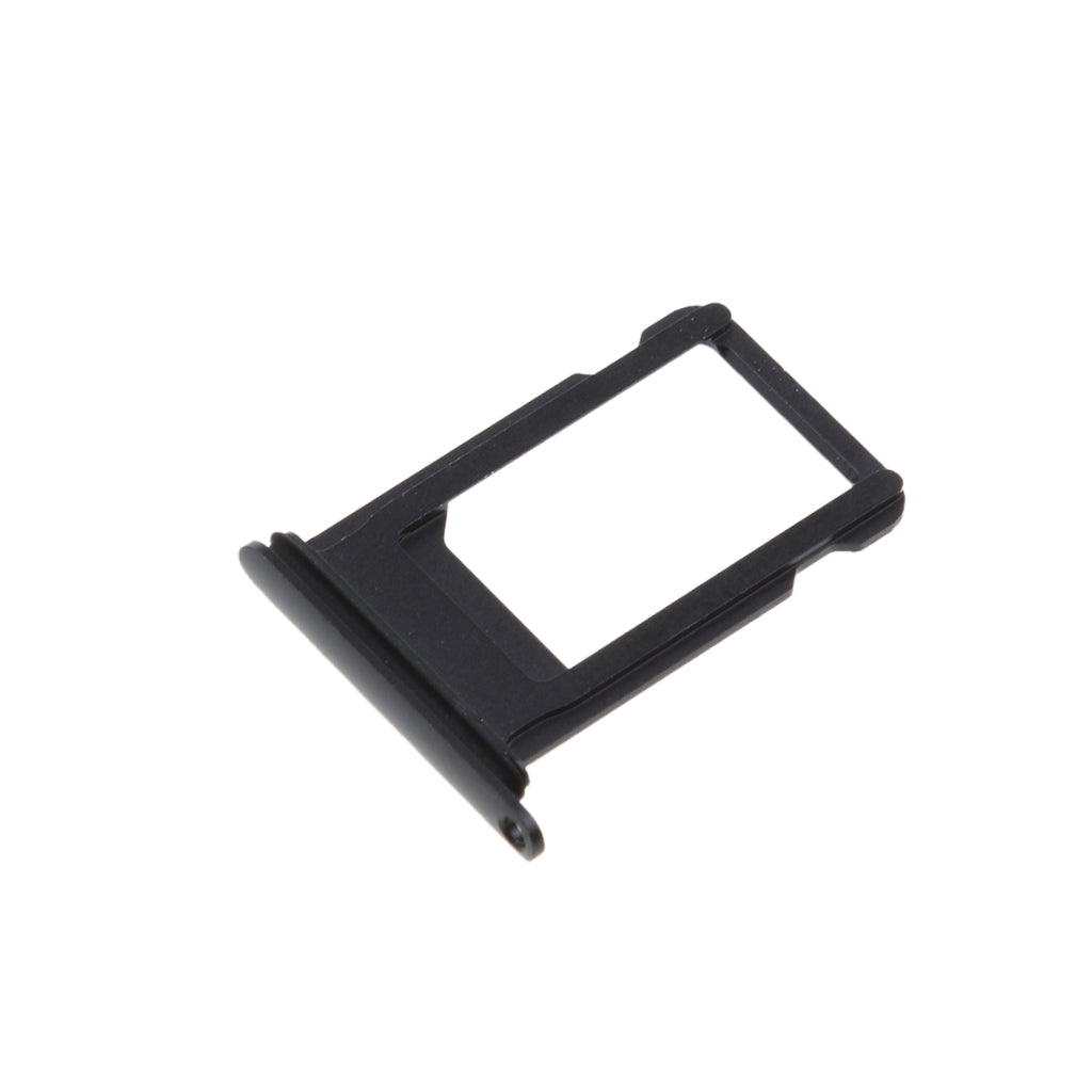 Nano SIM Card Holder Tray Slot for iphone 7 Replacement Part SIM Card Card Holder Adapter Socket Phone Accessories Tools Matte Black