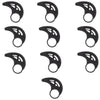 10 Pieces Horn Shaped Sports Earbud Earhook Loop Clip for Earphone Headset