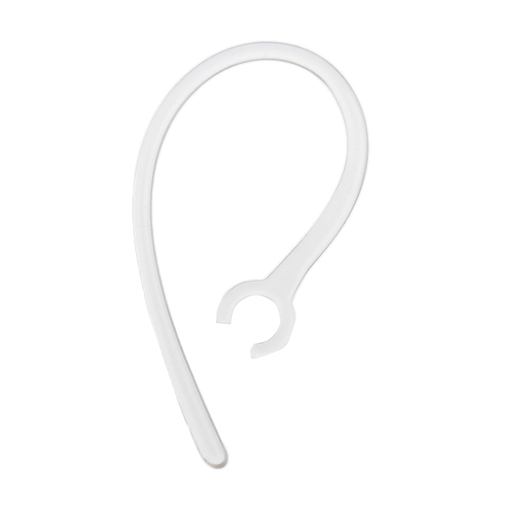 10 Pcs Ear Hook Loop Clip, Bluetooth Replacement Part for Plantronics iPhone 6.0mm Clear