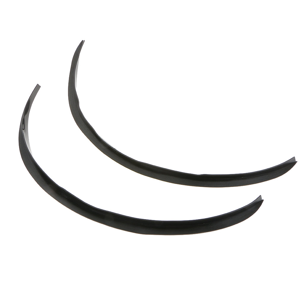 Universal Car Truck Fender Flare Trim Wheel Eyebrow Sticker Ornament Mudguard PVC Long Lasting High-strength