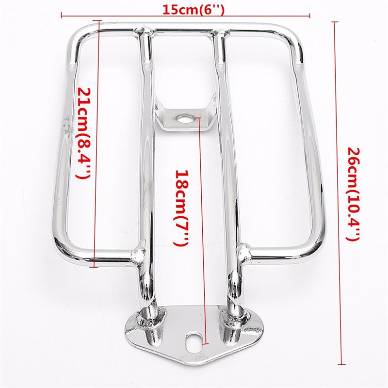 Motorcycle Luggage Rack Rear Holder Loading Shelf For  XL883 Motorbike