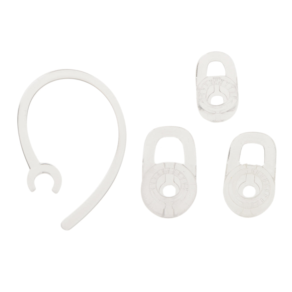 Universal Clear Earbud Eartip Set For Cell Phone Bluetooth Headset Headphone