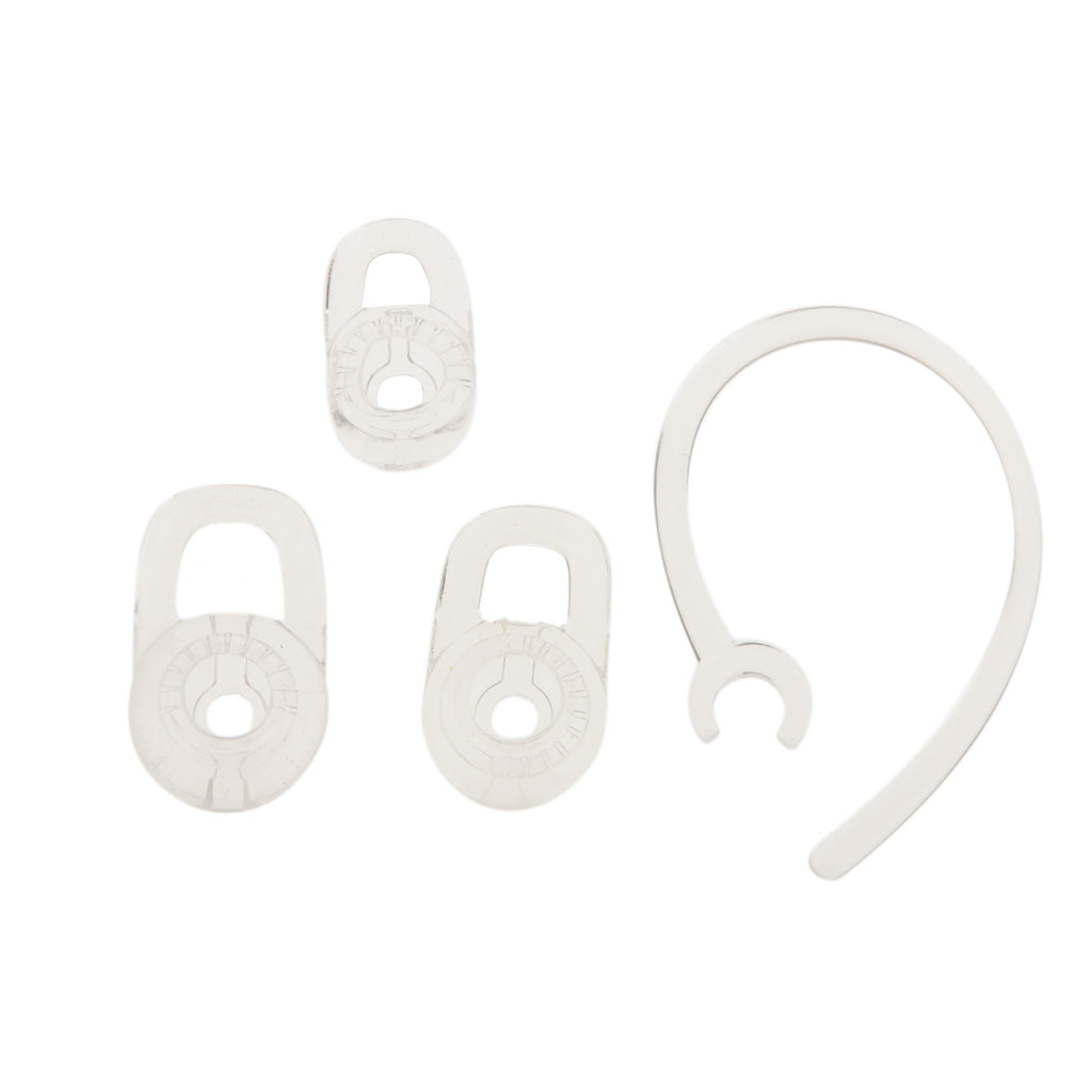 Universal Clear Earbud Eartip Set For Cell Phone Bluetooth Headset Headphone