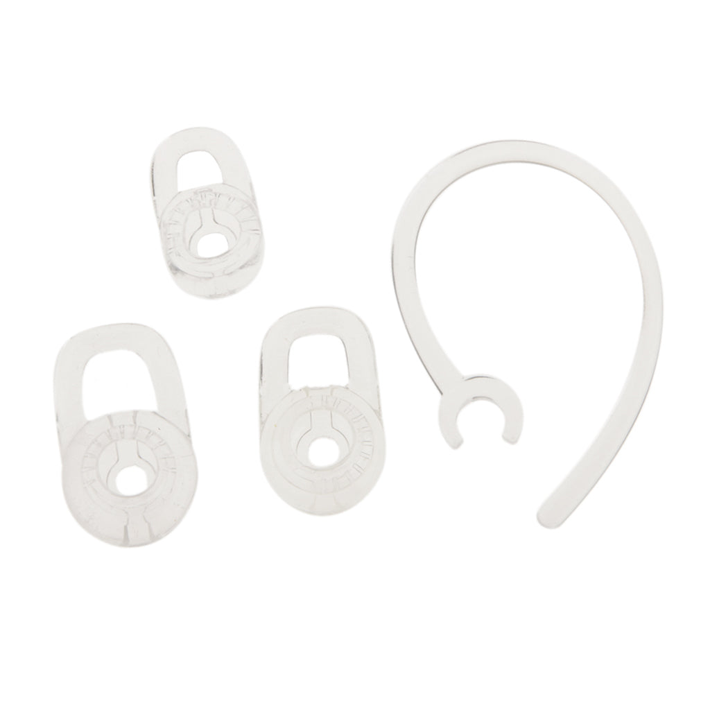 Universal Clear Earbud Eartip Set For Cell Phone Bluetooth Headset Headphone