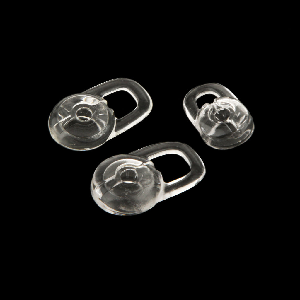 Universal Clear Earbud Eartip Set For Cell Phone Bluetooth Headset Headphone