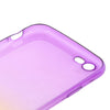 Gradient Color Transparent Protective Case Soft TPU Protective Case for Apple iPhone 6 6S（4.7 inch Screen）Purple and Yellow