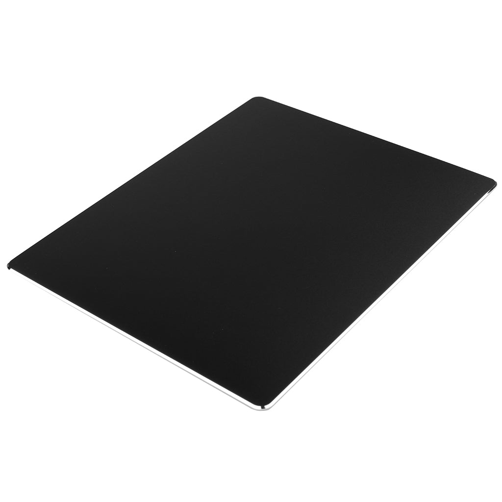 Aluminum Alloy Mousepad Office Game Metal Super Smooth Mouse Wrist Pad Black 220x180mm