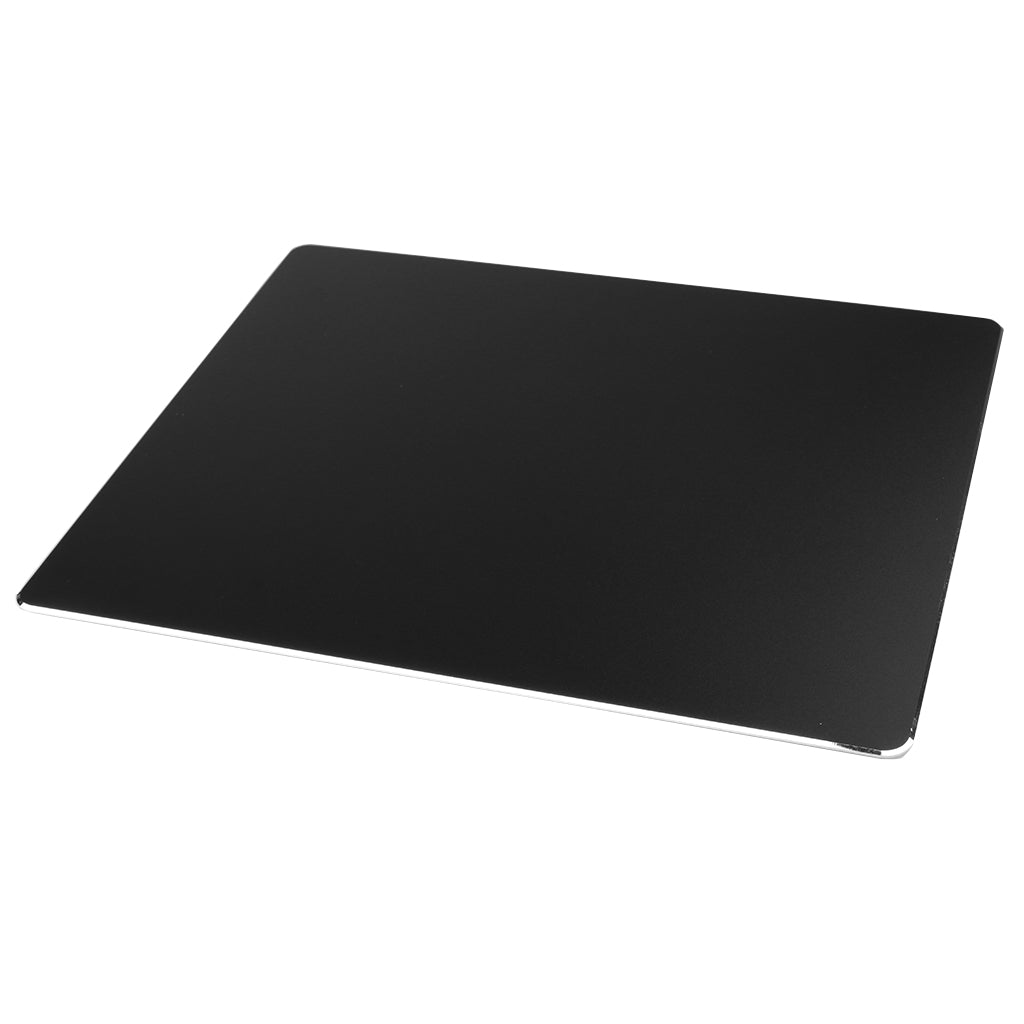 Aluminum Alloy Mousepad Office Game Metal Super Smooth Mouse Wrist Pad Black 220x180mm