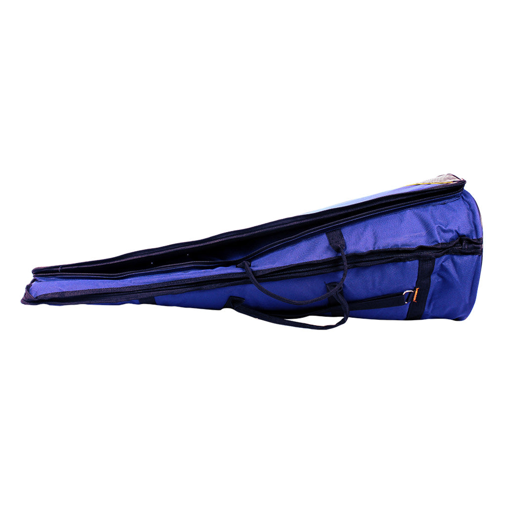 Durable Tenor Trombone Gig Bag Musical Instrument Accessory Blue 35.82inch