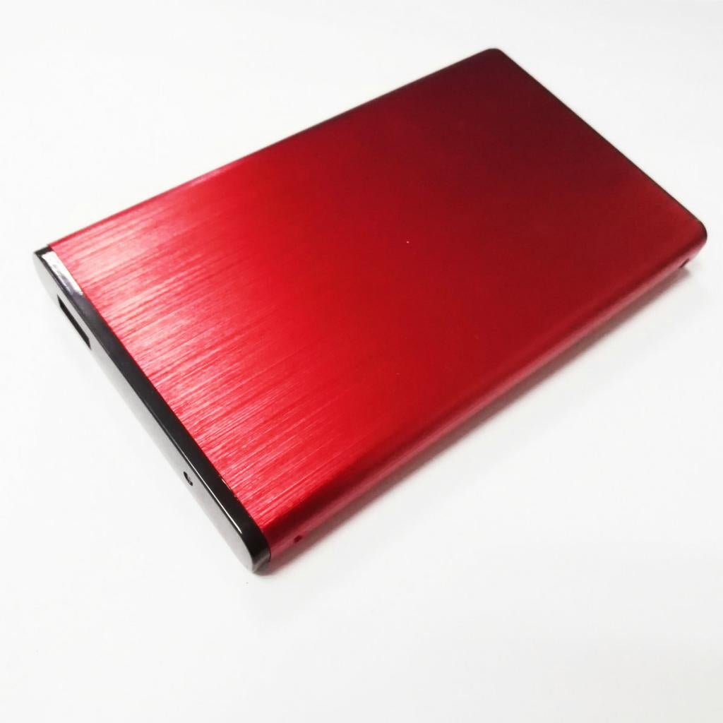 2.5" USB 2.0 Aluminum IDE Hard Drive External Case Enclosure with USB Cable