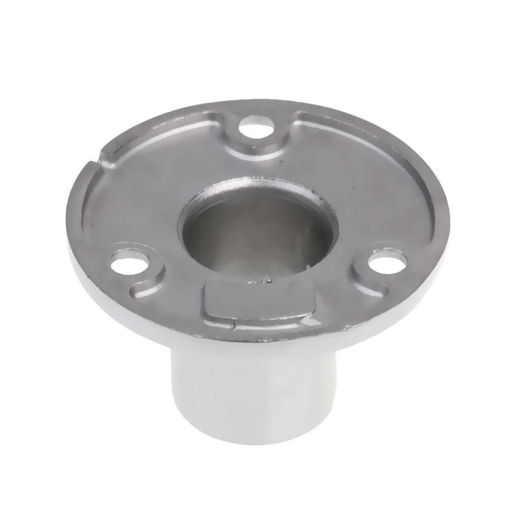 Boat Hand Rail/Stanchion Round Base Hardware for 1''/25mm Tube 90 Degree Marine 316 Stainless Steel