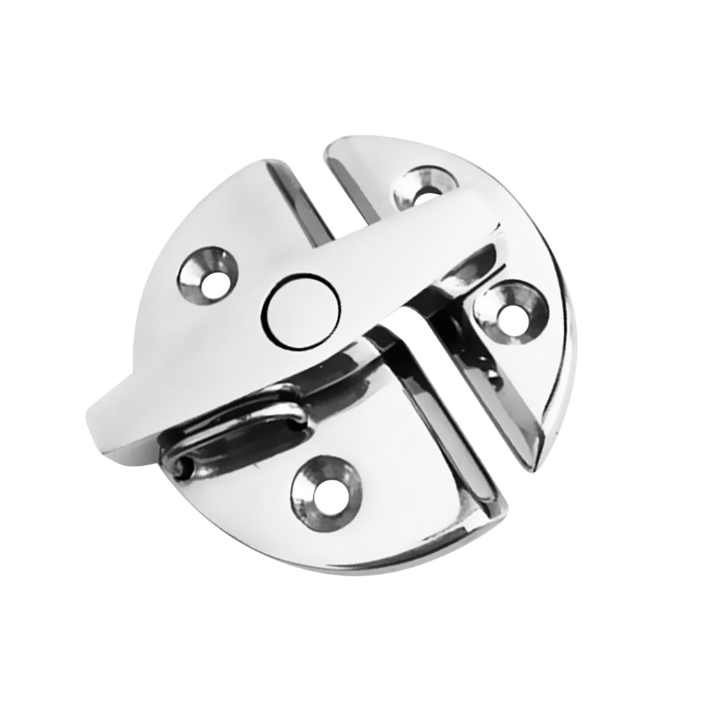 316 Stainless Steel 55mm Turning Twist Lock Round Marine Fishing Boat Deck Hatch Latch Caravan Door Catch Latch