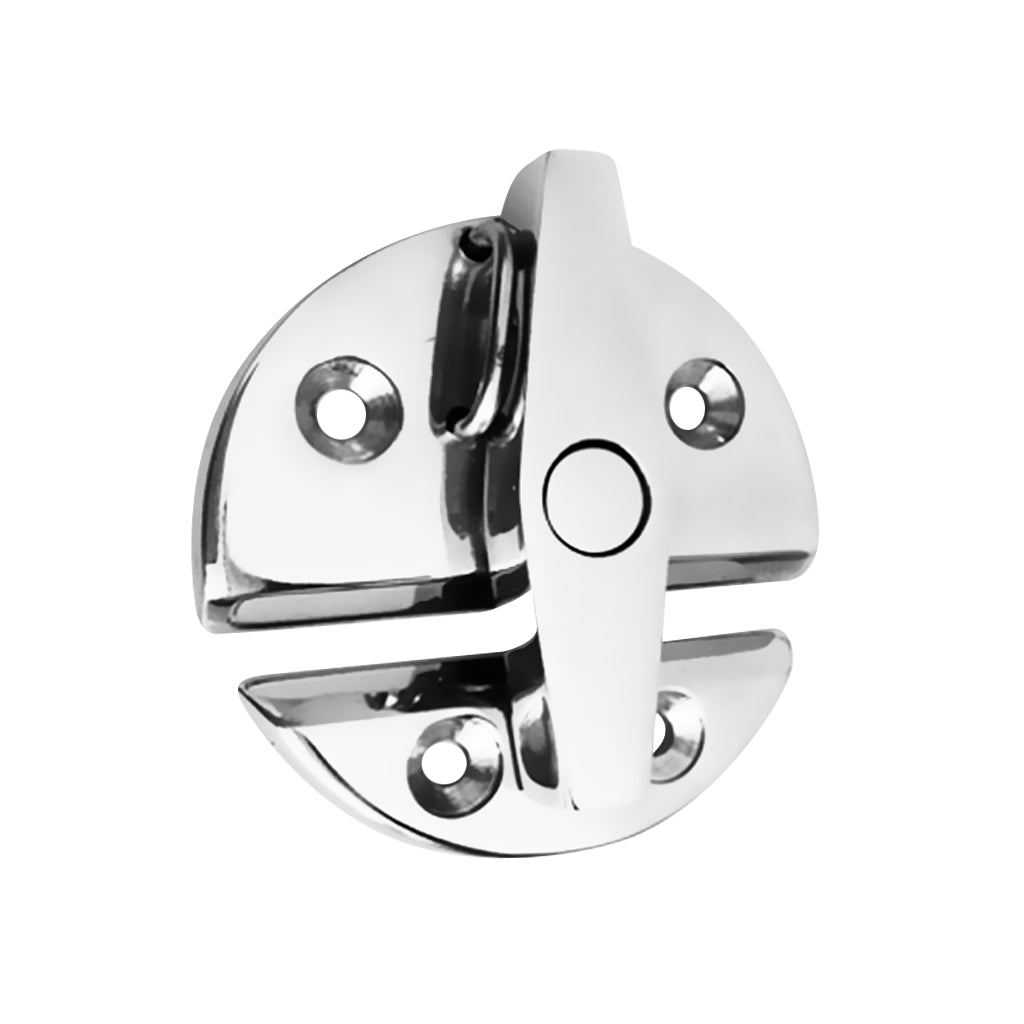 316 Stainless Steel 55mm Turning Twist Lock Round Marine Fishing Boat Deck Hatch Latch Caravan Door Catch Latch