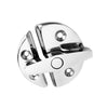 316 Stainless Steel 55mm Turning Twist Lock Round Marine Fishing Boat Deck Hatch Latch Caravan Door Catch Latch