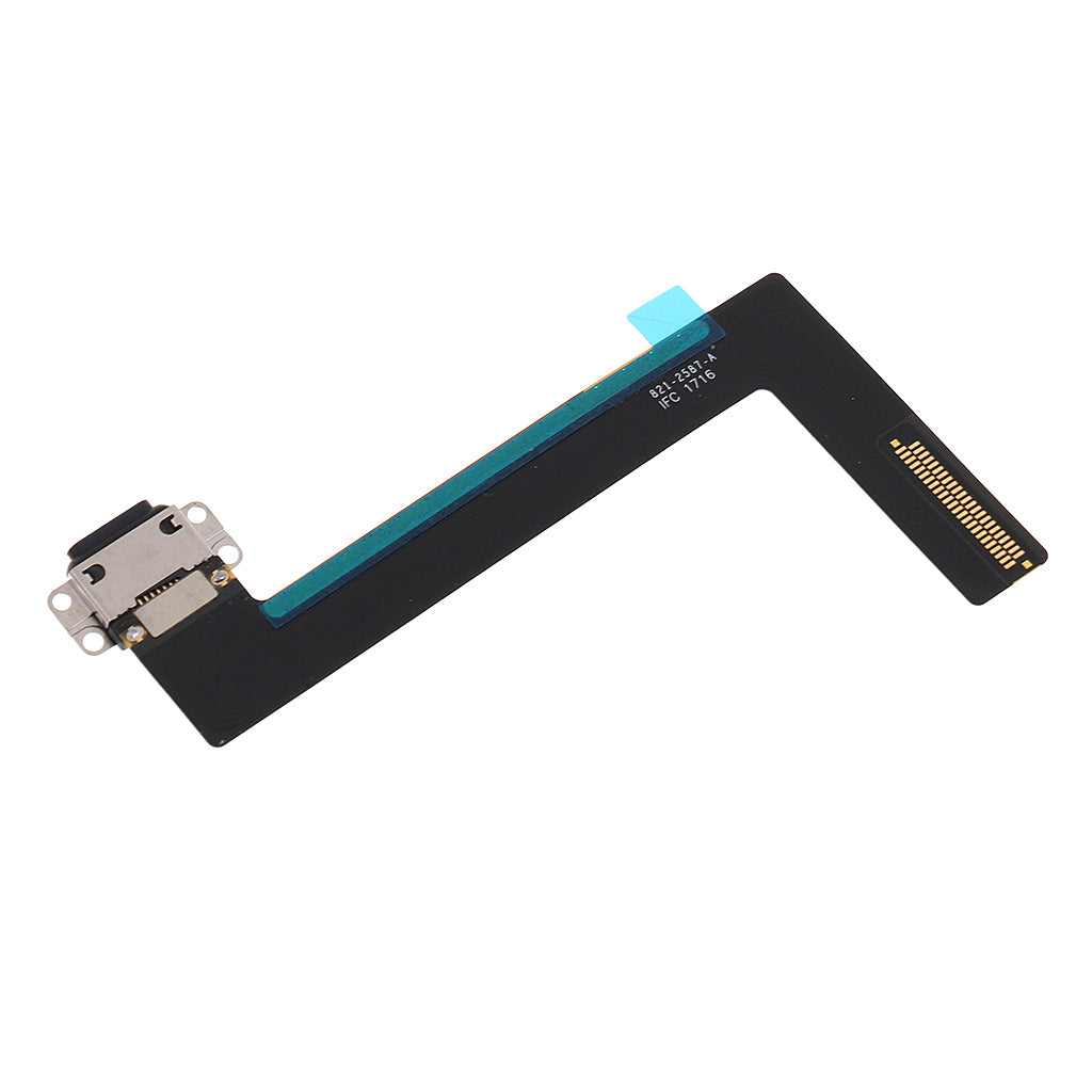 Replacement USB Charging Charger Dock Assembly Flex Cable Repair Spare Part for iPad Air 2 Black