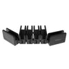 Multifunctional 6-Devices Organizer Stand Holder for Tablets Phone E-readers Black