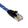Ethernet Cable,CAT7 LAN Network Cable RJ45 High Speed Patch Cord Gold Plated Lead for Switch/Router/Modem/Patch Panel 15m