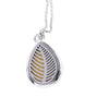 Hollow Tree Leaf Waterdrop 316L Stainless Steel Essential Oil Diffuser Necklace Pendant Jewelry 24