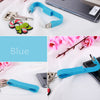 Keychain USB Charger Sync Data Cable for Samsung Galaxy S7/S7 Edge Laptop PC Blue