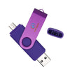 Swivel USB 2.0 Flash Memory Key Stick Pen Drive Storage Thumb U Disk Purple 32GB