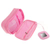 Women Girls Travel Cosmetic Makeup Bag Toiletry Bag Pink