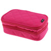 Women Girls Travel Cosmetic Makeup Bag Toiletry Bag Rose Red