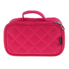 Women Girls Travel Cosmetic Makeup Bag Toiletry Bag Rose Red