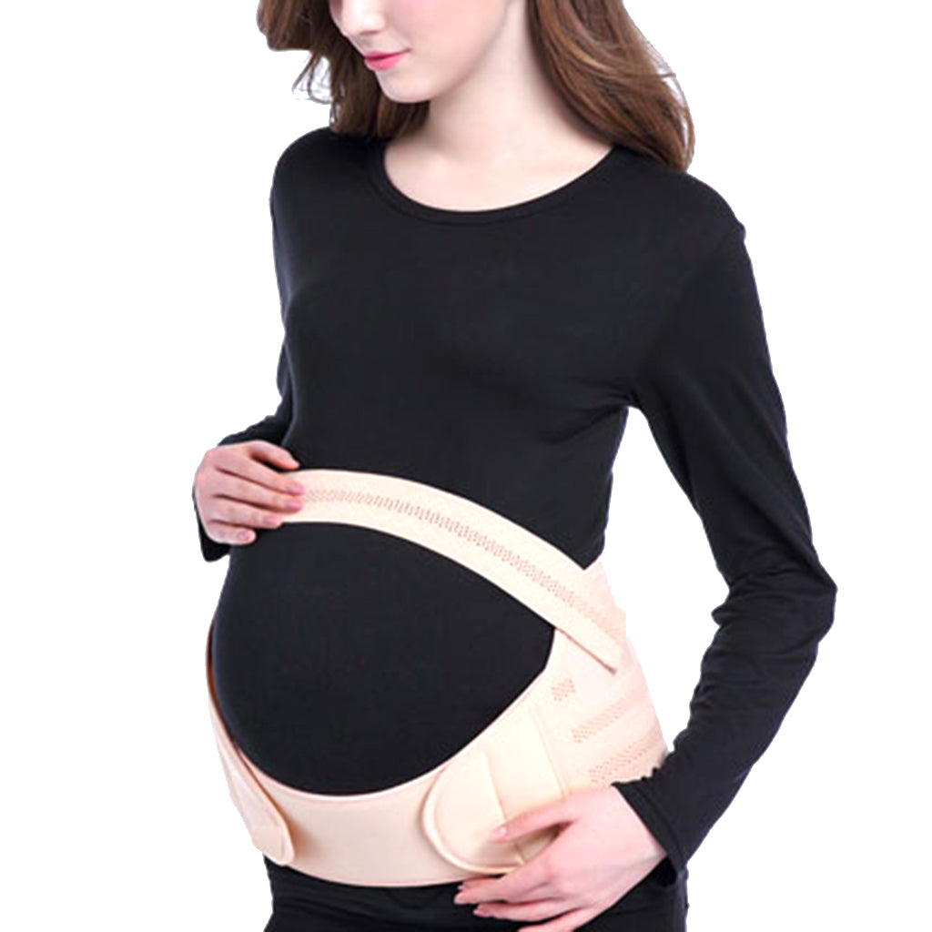 Women Pregnancy Maternity Waist Abdomen Back Support Belt Tummy Belly Waist Brace Band XL