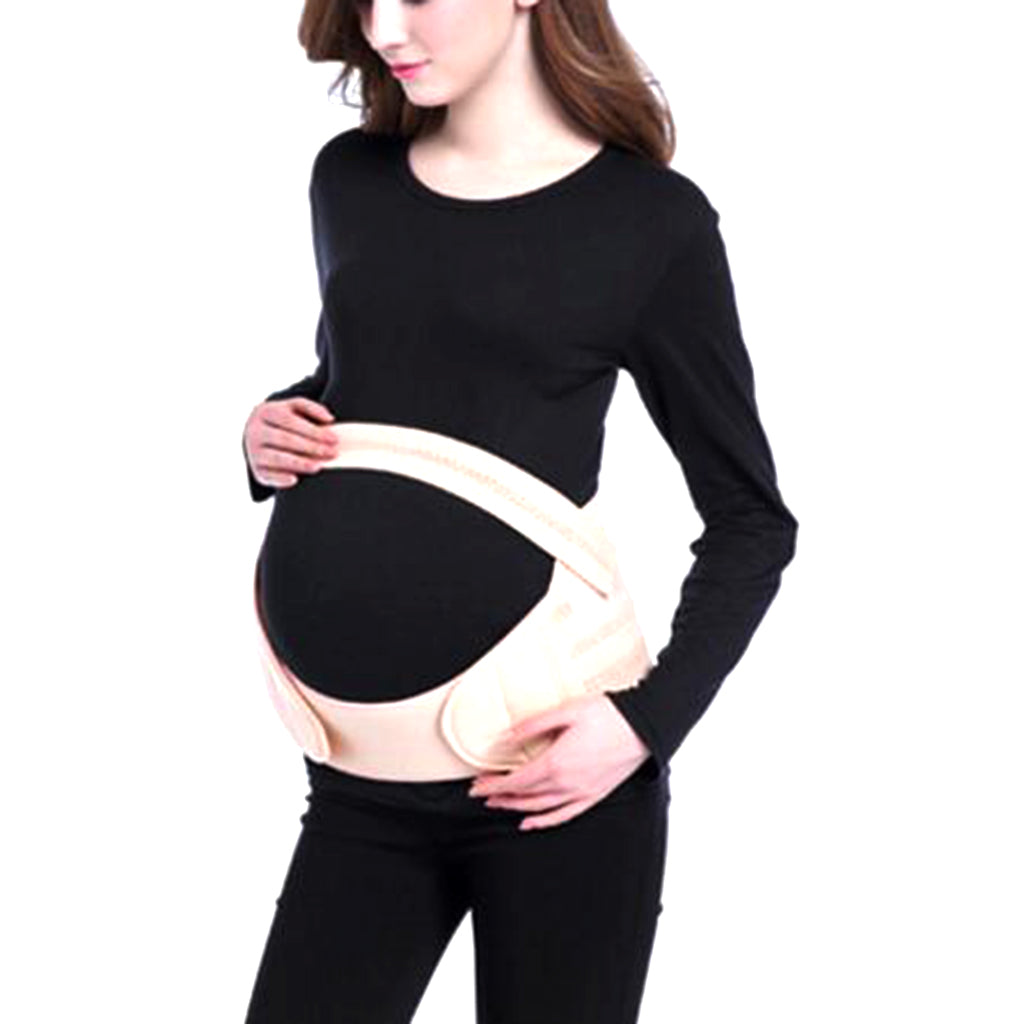 Women Pregnancy Maternity Waist Abdomen Back Support Belt Tummy Belly Waist Brace Band XL