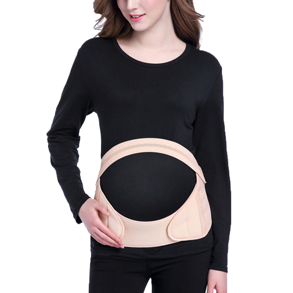 Women Pregnancy Maternity Waist Abdomen Back Support Belt Tummy Belly Waist Brace Band XL